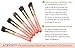 ACEVIVI Makeup Brushes - 10 PIECE Premium Makeup Brush Kit Bamboo Handle Synthetic Kabuki Foundation Cosmetic Brushes for Powder Liquid Cream
