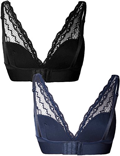 2-Pack-Marilyn-Monroe-Half-Line-Lace-Bralette-Thick-Band