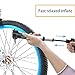 Mini Bike Hand Pump By DigHeath(TM), Portable and Lightweight Aluminum Frame Tire Pump-Fit Presta & Schrader Valve, High Pressure Cycle Air Pump with Glueless Puncture Repair Kit for All Bicycle Tires