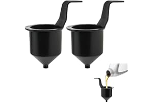 Viscosity Measuring Cup Set – 2 Plastic Gravity-Based Viscosity Cups (8 cm × 6 cm) for Paint, Varnish, Syrup – Quick Fluid Th