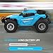 Tomzon Remote Control Car, 1/16 Scale High Speed Car, 2.4GHz Off Road Trucks with Shock Absorbers Anti-Slip Tires, 30 Minutes of Battery Life, RC Toy for Kids & Adults