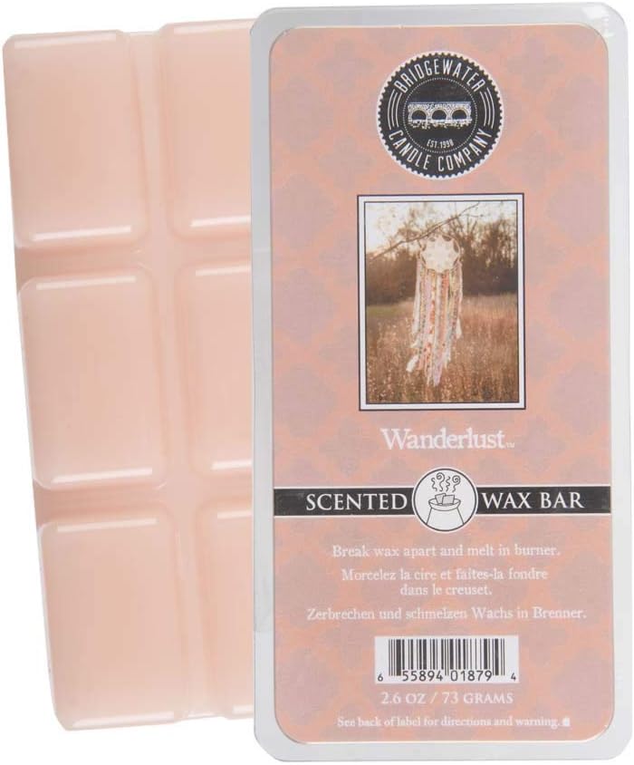 Bridgewater Wax Bar Wanderlust (New), Pink, 14.5 x 7 x 2.5 cm