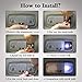 LEDKINGDOMUS 20 Pcs 42mm 8SMD Festoon LED Bulb Interior Map Dome Lights Bulbs 211-2 578 (Blue)
