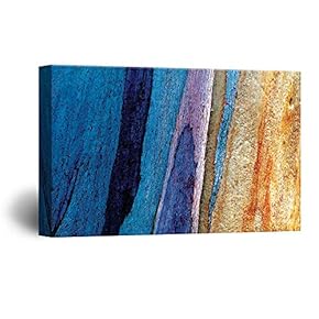 Canvas Wall Art Inner Feature of Stones Print Gallery Wrap Modern Home Decoration Ready to Hang - 12x18 inches