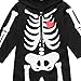 Paddy Field Baby Boy's Skeleton Halloween Costume Long Sleeve Hoodie (18-24 Months, Black01)