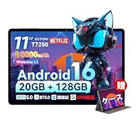 Android 16 Tablet, 11 Inch, SVITOO P11 Wi-Fi Model, 20GB + 128GB + 1TB Expansion, 8 Cores T615, 8800 mAh, GPS, Widevine L1, Face Recognition, Split Screen, Wireless Projection, Child Protection