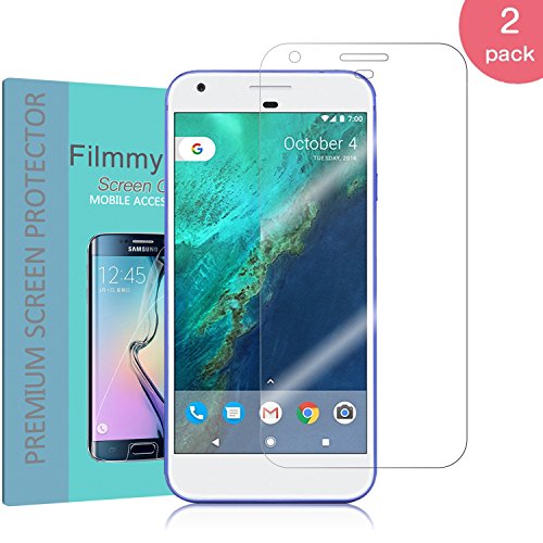 Google Pixel Screen Protector,[2-Pack][Full Coverage], Filmmy Soft Tough Tpu Ultra HD Screen Protector Film for Google Pixel 5 Inches