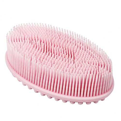 Silicone Body Bath Brush, Body Wash Scrub Exfoliator Brush, Soft Loofah