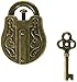 OLIA DESIGN OliaDesign Ancient Lock Cast Metal Brain Teaser Puzzle (2 Piece)