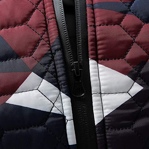 image for Men Winter Camo Jacket GREFER Personality Camouflage Blouse Thickening