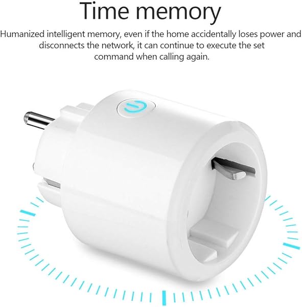PerGrate Home WiFi Smart Steckdose Fernbedienung Wireless Timer Switch Outlet EU Stecker