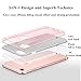 MILPROX Bling Glitter Pretty Sparkle 3 Layer Hybrid Anti-Slick/Protective/Soft Slim TPU Case Compatible with iPhone 6s Plus / 6 Plus