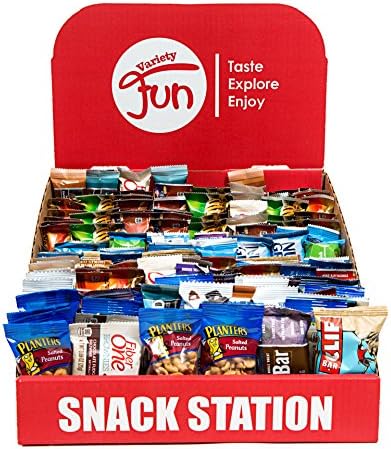Healthy Office Bars &amp; Snacks Super Variety Pack Bulk Sampler (Office Station 150 Count)