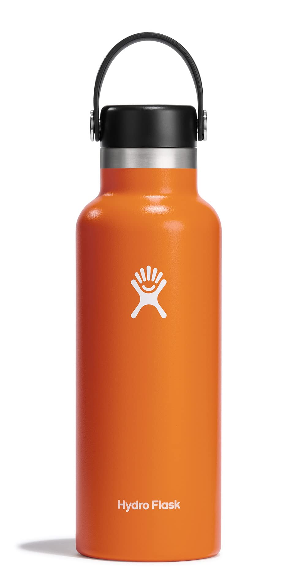 HYDRO FLASK - Water Bottle 532 ml (18 oz) - Vacuum Insulated Stainless Steel Water Bottle with Leak Proof Flex Cap and Powder Coat - BPA-Free - Standard Mouth - Mesa — image 1