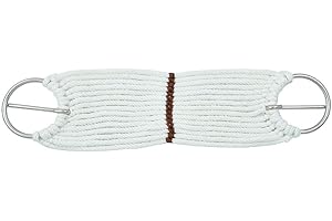 Mustang Pony Cinch with Ring and Tongue, White 18in