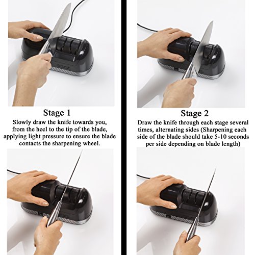 3 EdgeKeeper+Electric+Knife+Sharpener+Black