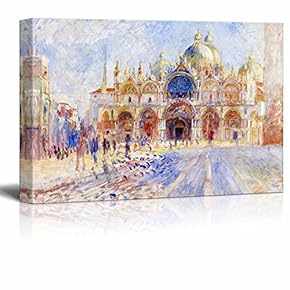 The Piazza San Marco Venice by Pierre Auguste...