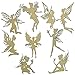 Creative Embellishments Scrapbook Laser Cut Chipboard Fairies Set of 9