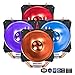 Cooler Master MasterAir MA410P RGB CPU Air Cooler, Aluminum Fins, MF120R RGB Lighting Fan, 4 Copper Direct Contact Heat Pipes for AMD Ryzen/Intel LGA1151