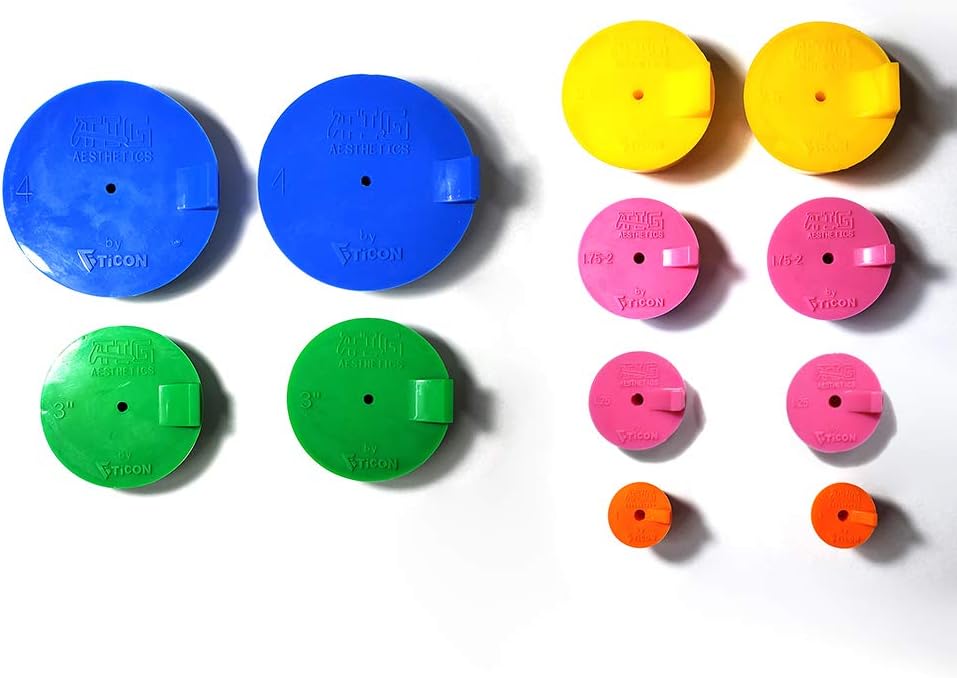 Silicone Back Purge Plugs for Welding (Sanitary Tubing Kit 1"-4")- Tig Aesthetics by Ticon Industries - - 