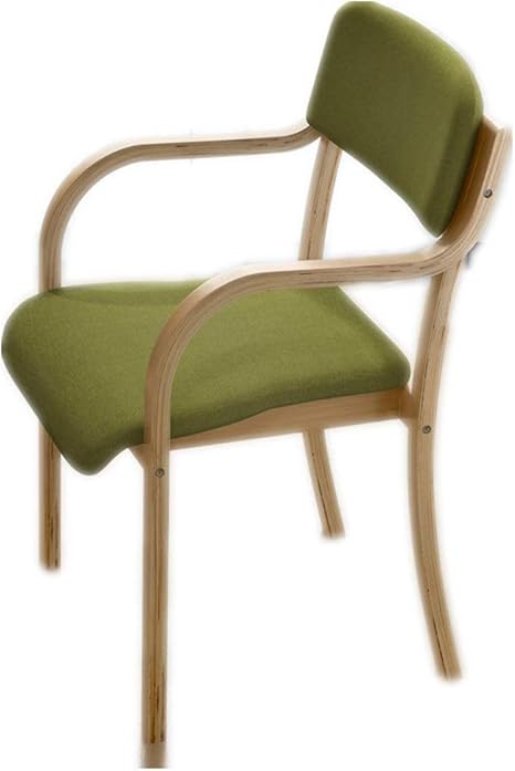 Amazon 和風 座椅子 お座敷座椅子 家族の純木の椅子の食事の椅子のオフィスの現代ミニマリストの会議の椅子のあと振れ止め ファブリックタイプ 天然木製 色 緑 サイズ 79 53 45cm 座椅子 オンライン通販