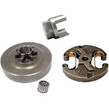 RA Clutch + Sprocket Drum .325 7T + Removal Tool for Husqvarna 340 345 346 350 353 Rep 5371105-01, 5025416-0