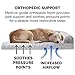 Furhaven Pet Dog Bed | Orthopedic Faux Fur & Velvet Traditional Sofa-Style Living Room Couch Pet Bed w/ Removable Cover for Dogs & Cats, Smoke Gray, Jumbothumb 4
