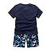 B.GKAKA Boys Clothes The Plane Toddler Kids Summer Pajamas (6-7 Years)