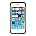 LUVVITT [Ultra Armor] Shock Absorbing Case Best Heavy Duty Dual Layer Tough Cover for Apple Phone 6/6s Plus - Black / White