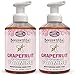 Beessential All Natural Bulk Foaming Hand Soap Refill, 16 oz 2 Pack Grapefruit | Made with Moisturizing Aloe & Honey - Made in the USA