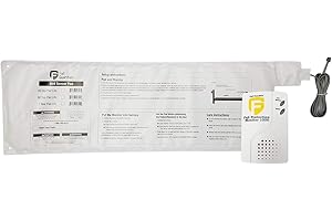 Fall Guardian 1000 Monitor and 10"x30" 45 Day Bed Sensor pad - Automatically alerts Caregiver When Elderly, Dementia, Alzheimer's Patient gets up from Bed with Alarm