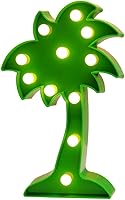 3D Tropical LED Palm Tree Light,Fiesta Party Decoration Palm Tree Signs,Wall Decor Holiday Birthday Party LED Marquee...