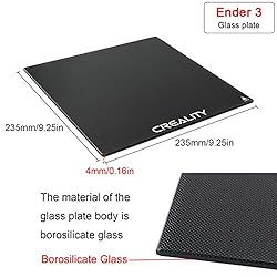 Creality Ender 3 Glass Bed Upgraded Build Surface
