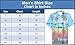 Alvish Hawaiian Shirt Mens Scenic Flower Print Beach Aloha Party Holiday Camp