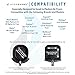 Air Fryer Kebab Skewer Rack Compatible with Costzon, Dash, NuWave® Brio, Chefman, Gourmia, Enklov, Maxi-Matic, Philips, Cosori +More | Stainless Steel Skewer Accessory + Cooking Times Cheat Sheet