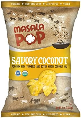 Masala Pop - Savory Coconut (Tumeric & Coconut)
