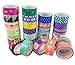 aufodara Moeup – Set of 10 Adhesive Tapes, Assorted Colours