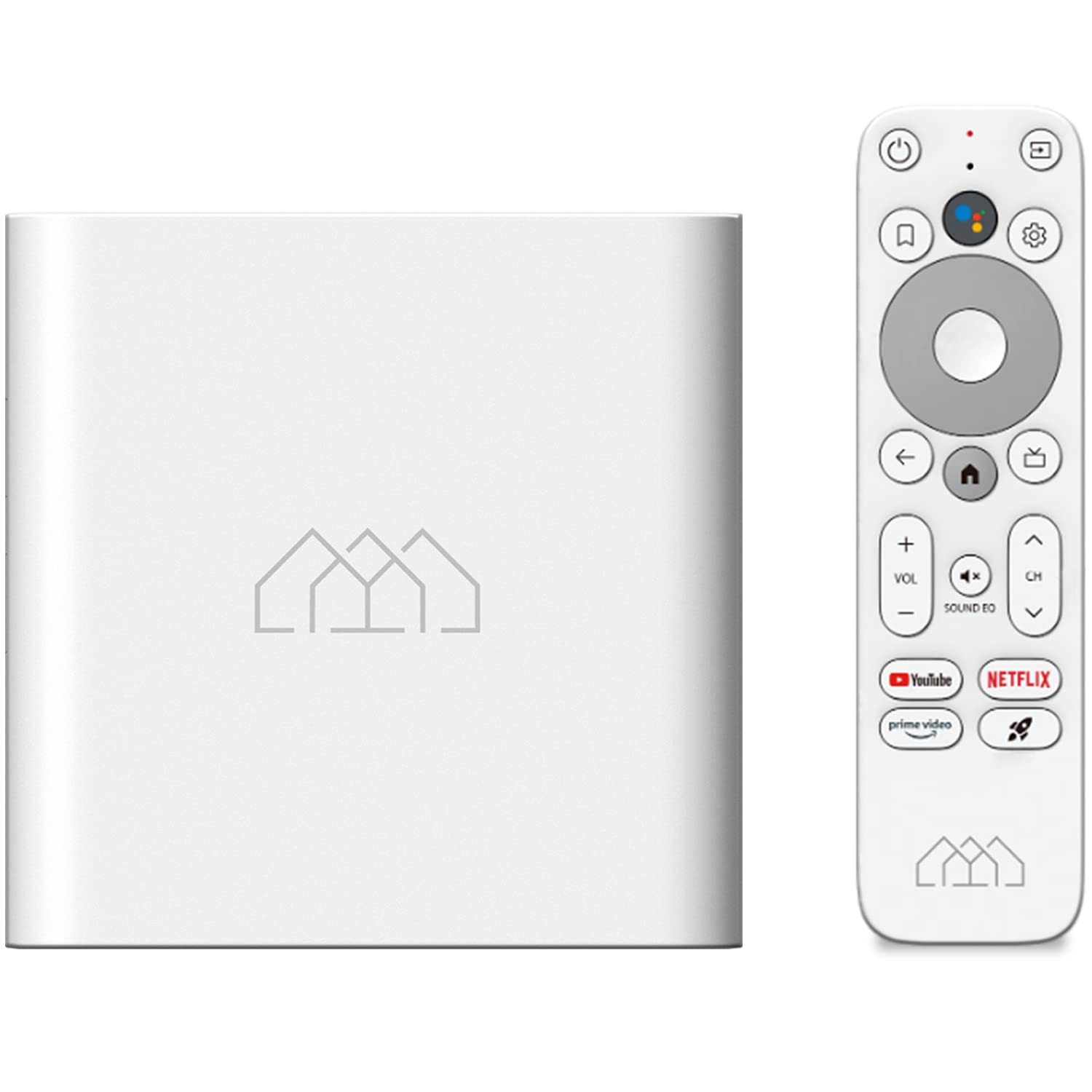 Android 11 TV Box R Lite 4K HDR Support Voice Remote Control with Chromecast Built-in Google Certified Streaming Media Player