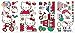 ROOMMATES RMK1678SCS Hello Kitty The World of Hello Kitty Peel and Stick Wall Decals