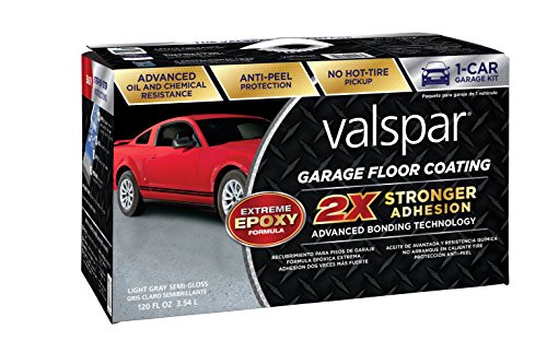 Valspar (1081020 Light Gray Garage Floor Coating Kit - 120 oz.