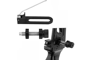 HRCHCG Archery Cushion Plunger and Magnetic Arrow Rest Recurve Bows Screw-in Pressure Button Metal Rest Right Hand