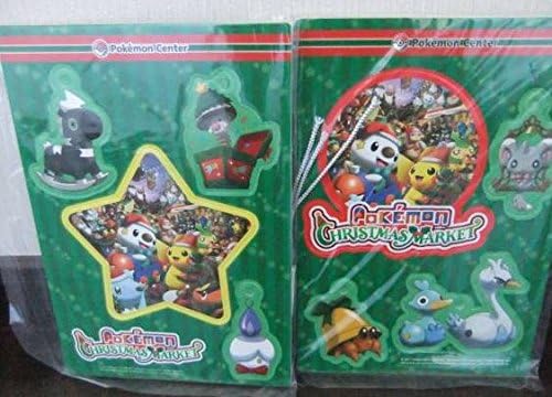 Amazon ポケモンセンター クリスマス オーナメント ピカチュウ ヒトモシ ミジュマル アニメ 萌えグッズ 通販