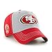 NFL San Francisco 49ers '47 McGraw Clean Up Adjustable Hat, One Size Fits Most, Red