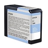 Epson Ink Cartridge For Stylus Pro 3800/3880, Light Cyan (T580500)