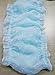 YOMORIO Girls Bikini Lingerie Chiffon Pajama Polka Dot Transparent Nightwear Set (Blue)