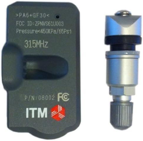 ITM Autoparts 08002 315MHz TPMS Tire Pressure Monitoring Sensor For 2007-2012 Suzuki SX4
