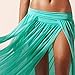 Bhbuy Womens Bikini Swimsuit Beach Dress Skirts Sheer Sarong Beach Swimwear Wrapped Cover up (White)
