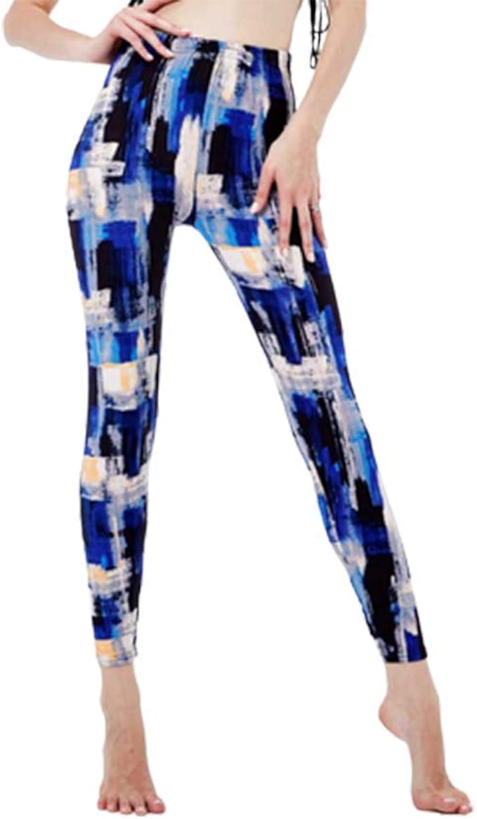 EASY SHOPPING HOME Milk Silk Yoga Fitness Legging High Waist Tummy