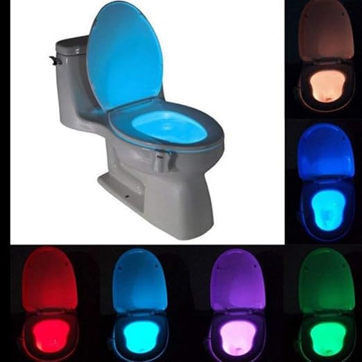 Bewegungsaktiviertes Toilettenlicht Mit UV-Sterilisation & Aromatherapie – 16 Farben, IP65 Wasserdicht