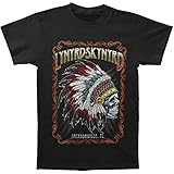 Lynyrd Skynyrd Men's Indian Skeleton T-shirt Black